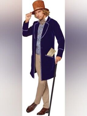Willy Wonka and the Chocolate Factory Adult Willy Wonka Costume